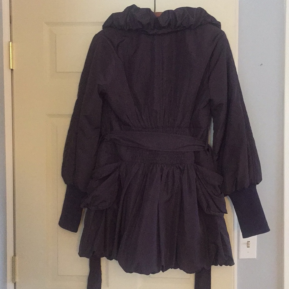 NWT Ryu Ruffle Trench - Picture 7 of 7
